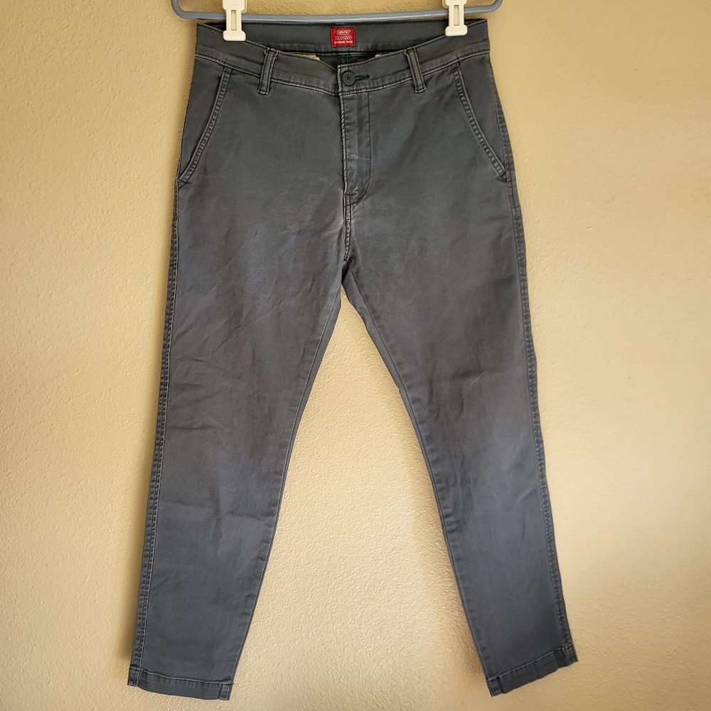 Levi's Slate Grey XX Chino Tapered Slim Fit Pants
